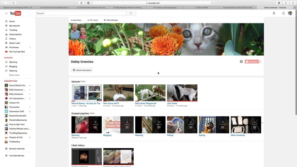 Flora & Fiber Social Media Plan - image 3 - student project