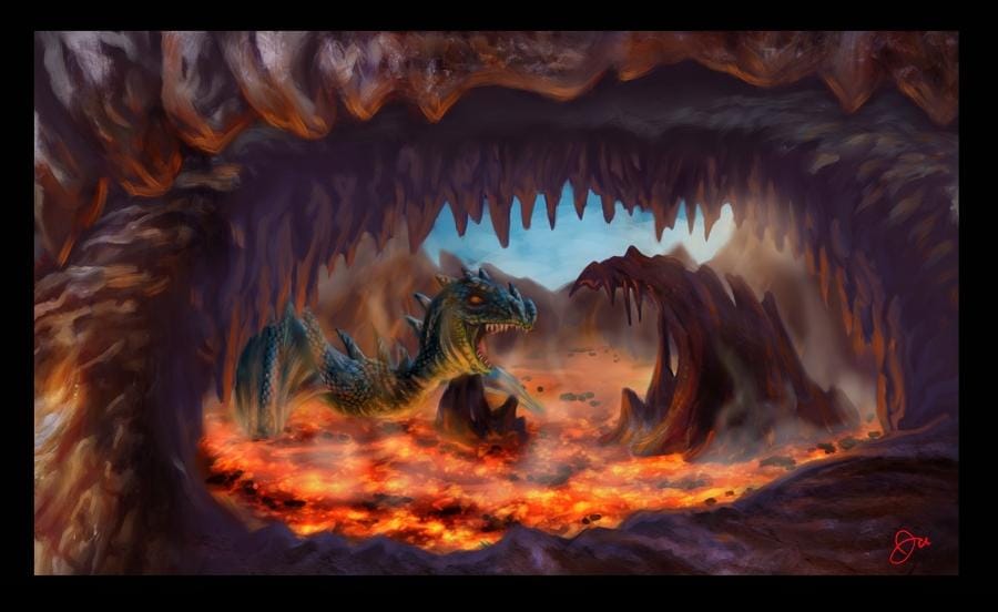 Lava Dargon's Lair - image 1 - student project