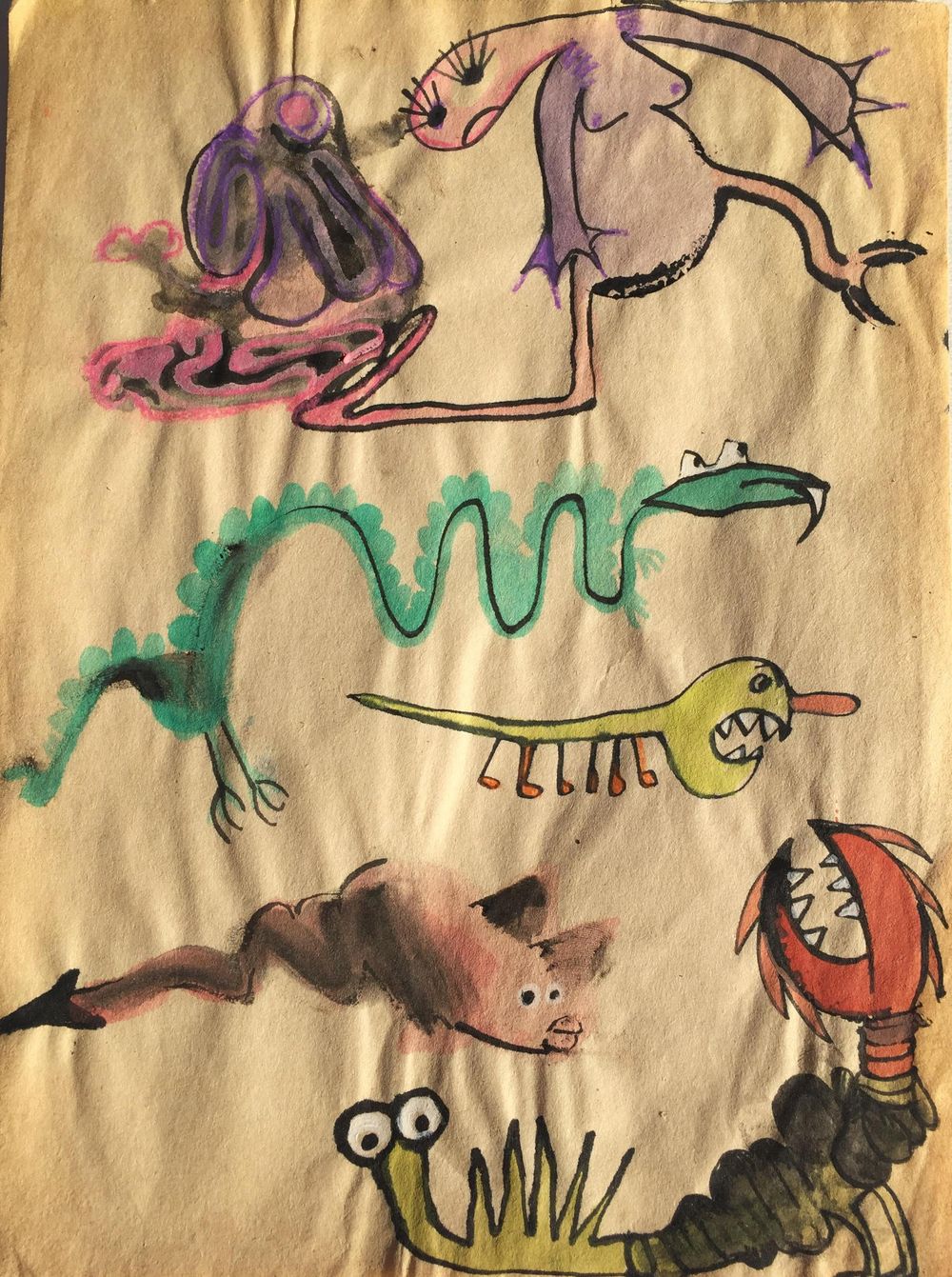 100 Monsters - image 39 - student project