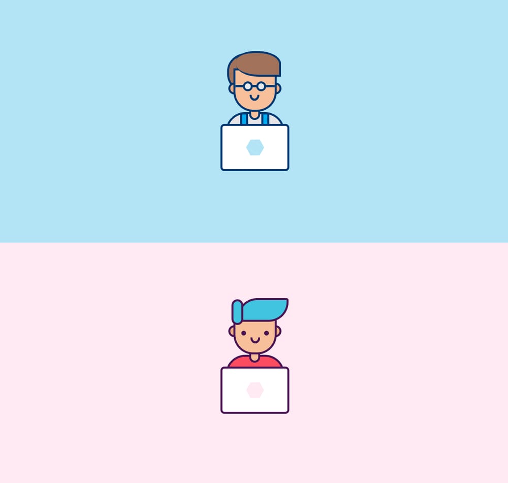 Two Nerdy Guys - image 1 - student project