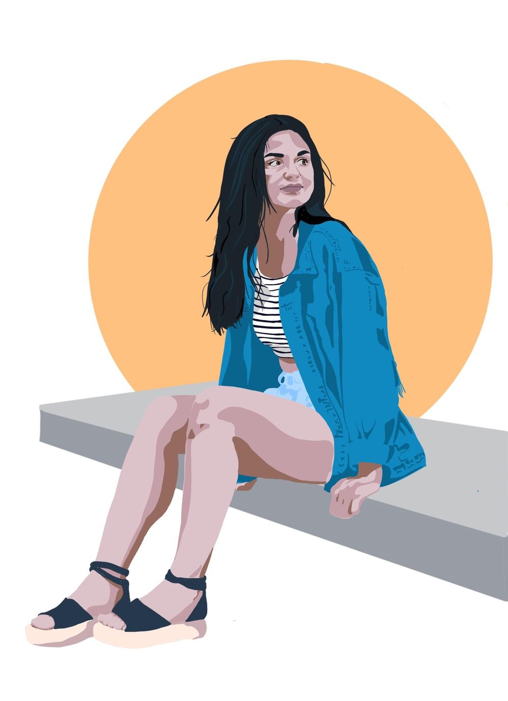 Woman on step - image 1 - student project