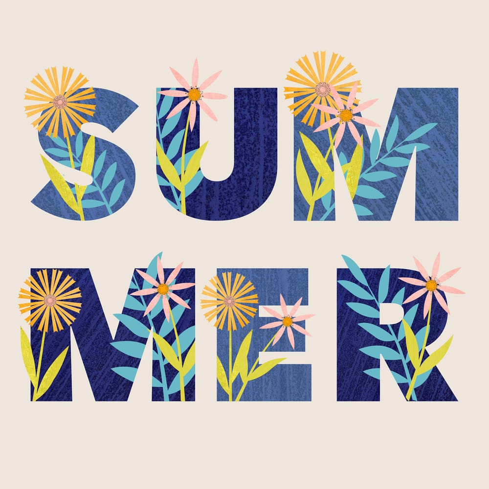 Gill's Floral Typography Project - image 1 - student project