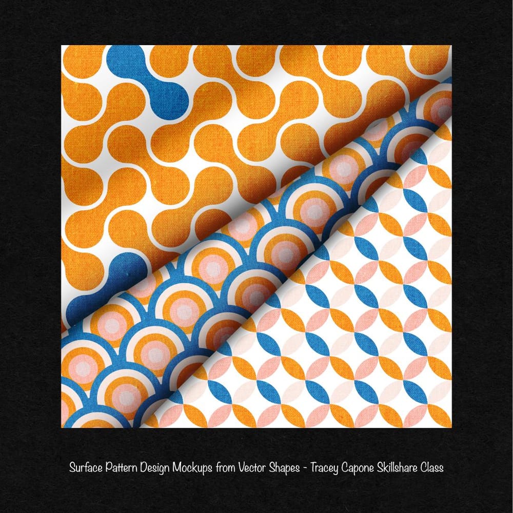 Gill's Surface Pattern Mock-Ups - image 1 - student project