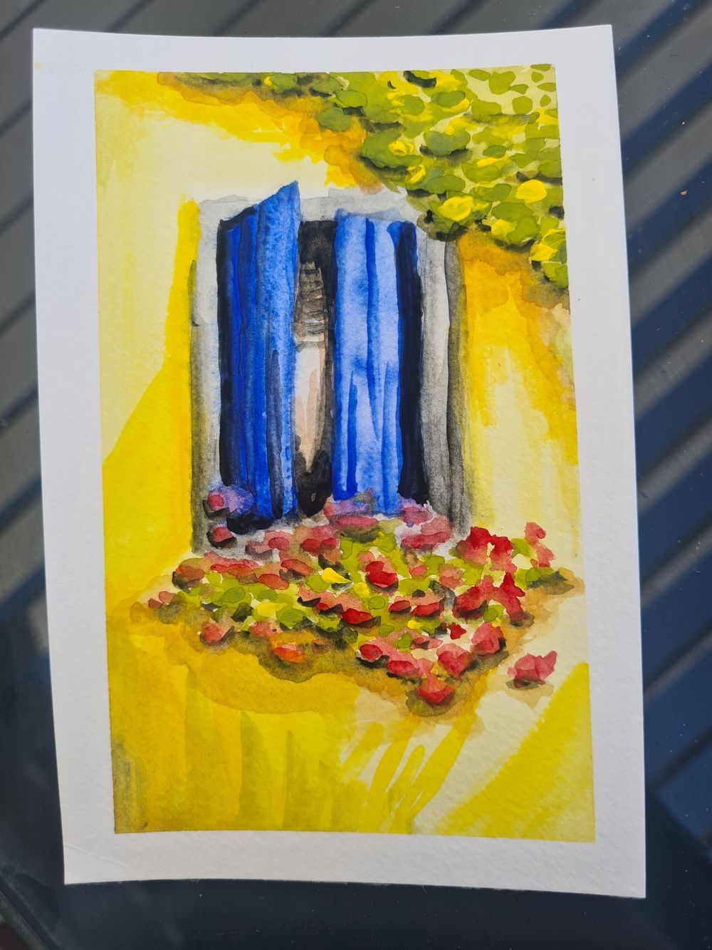 Using gouache with watercolour techniques - image 3 - student project
