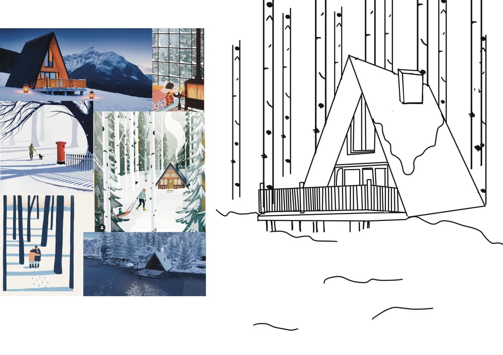 Winter Scene - image 1 - student project