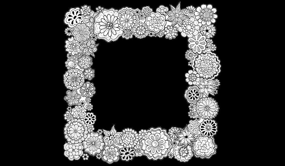 Floral Frame - image 3 - student project