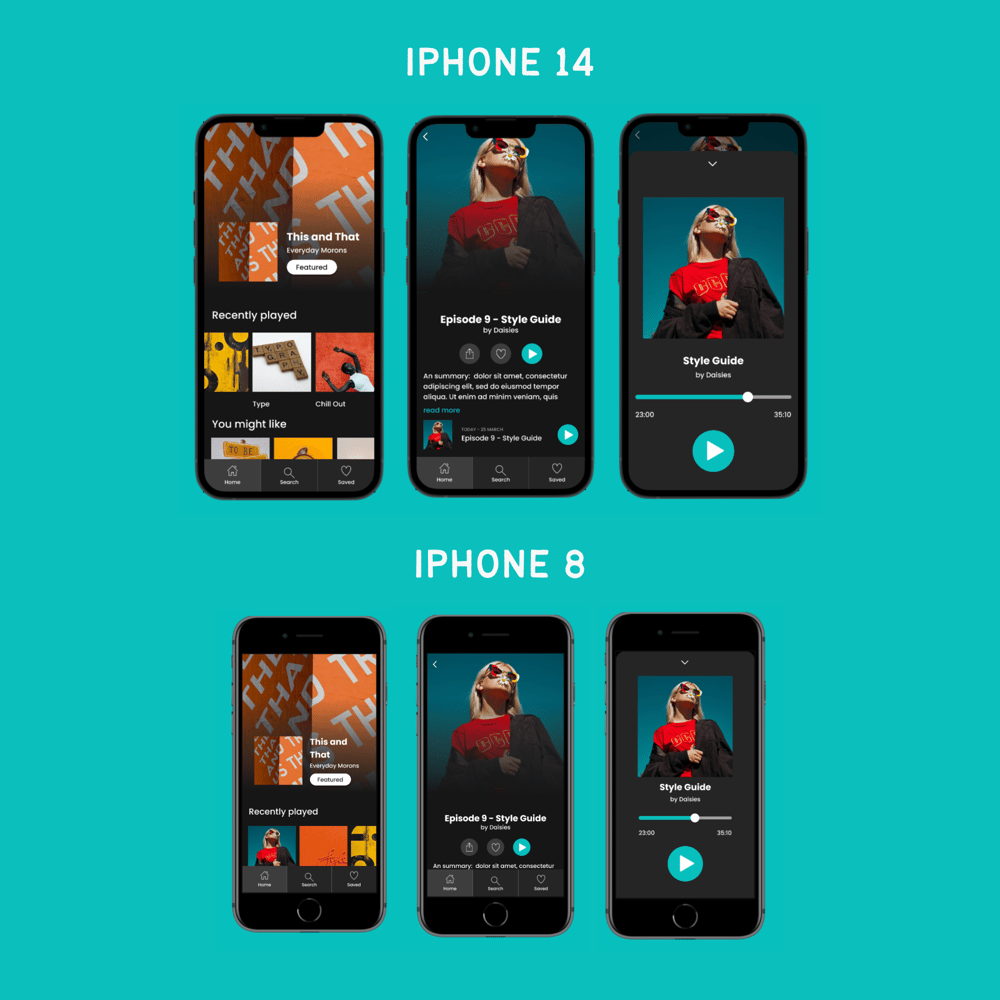 Podcast App - image 3 - student project