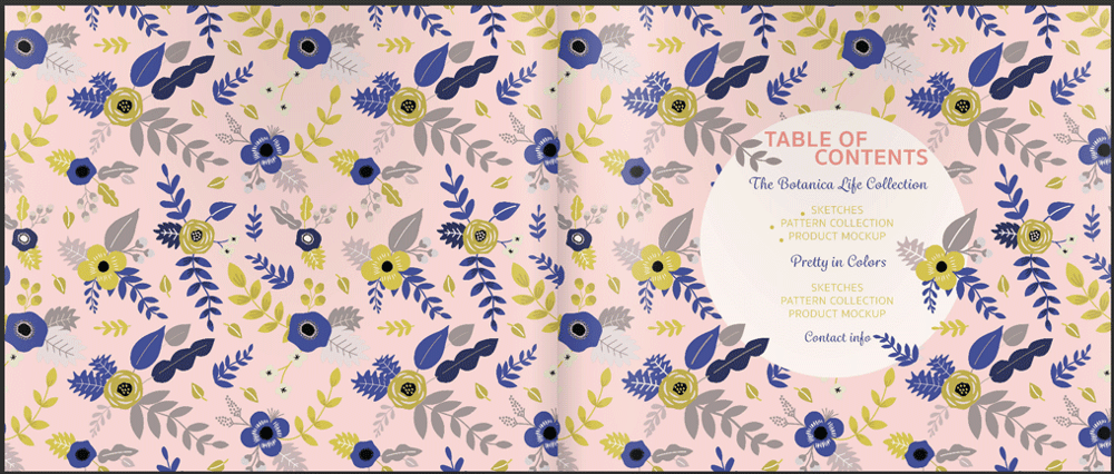 Surface Pattern Design Portfolio by COTTONFLOWER Studio - image 2 - student project