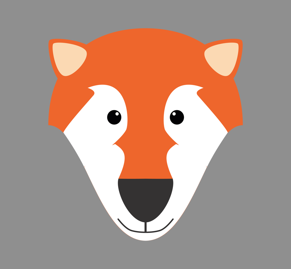 Foxes Illustration - image 1 - student project