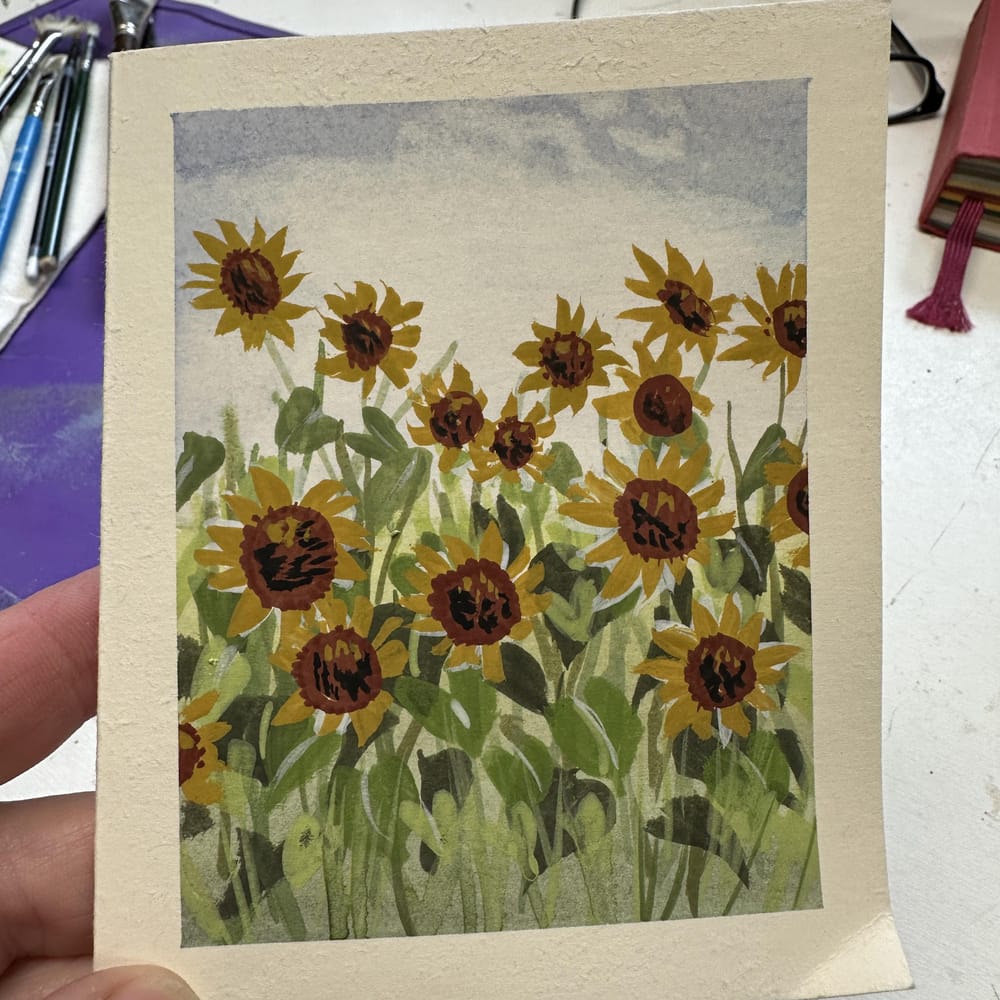 Fun Gouache class! - image 1 - student project