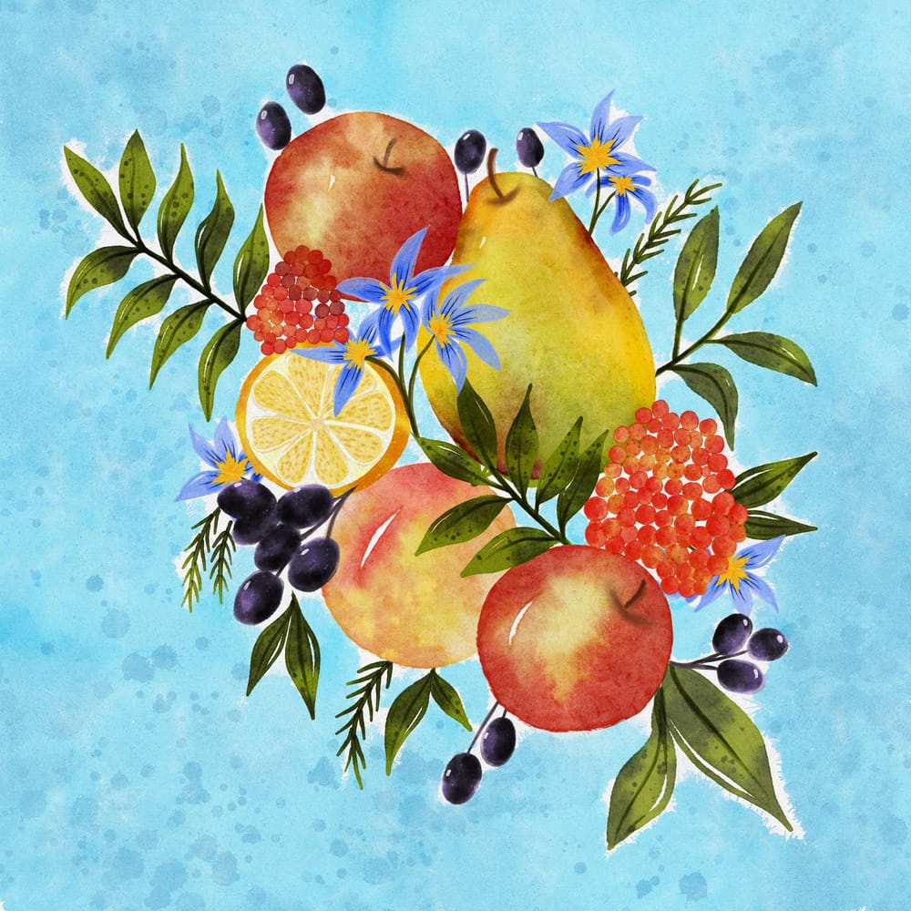 Fruit Art - image 2 - student project
