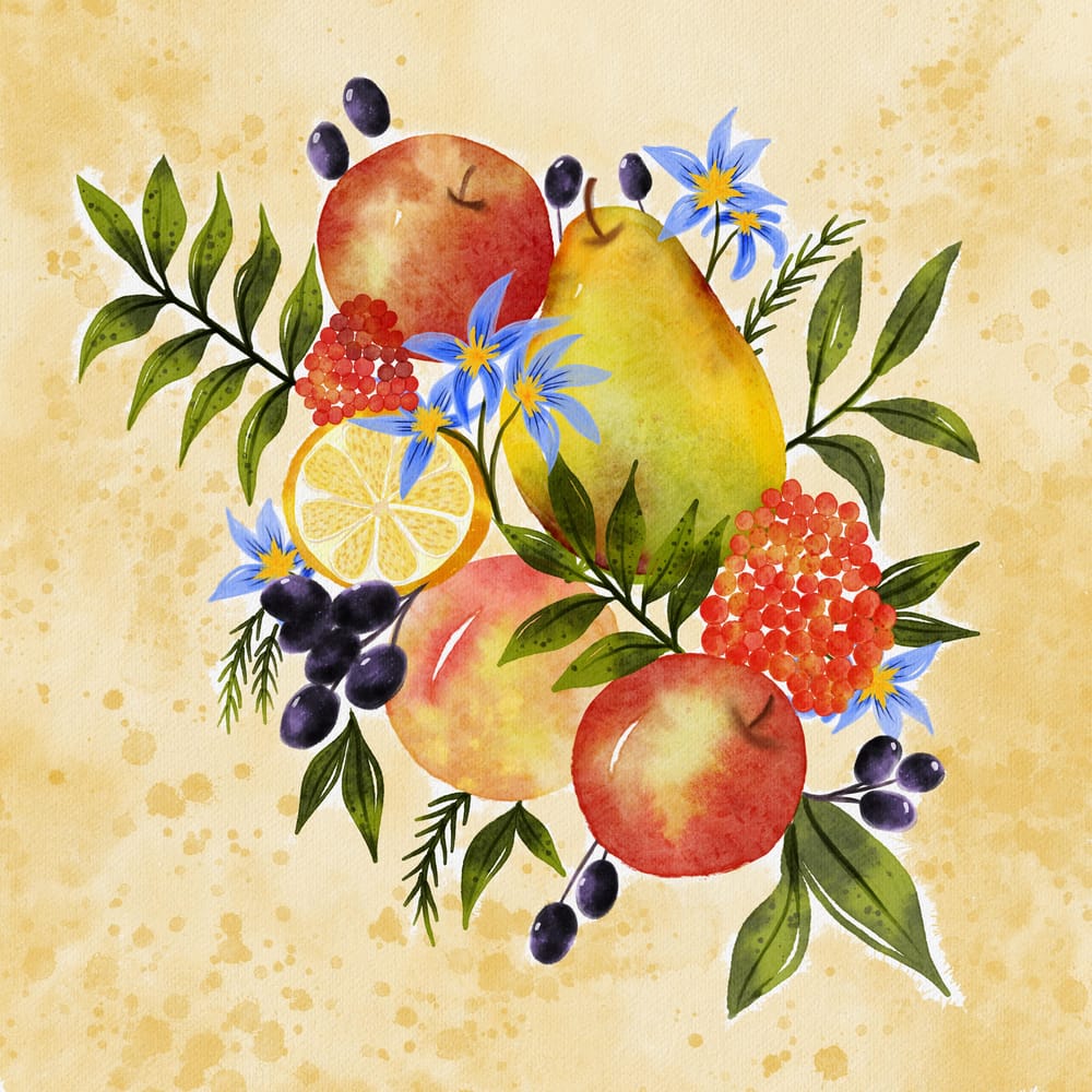 Fruit Art - image 3 - student project