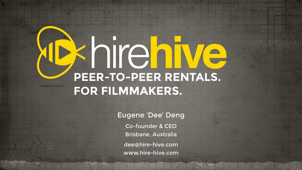 Hirehive - Filmmaking. Democratized. - image 1 - student project