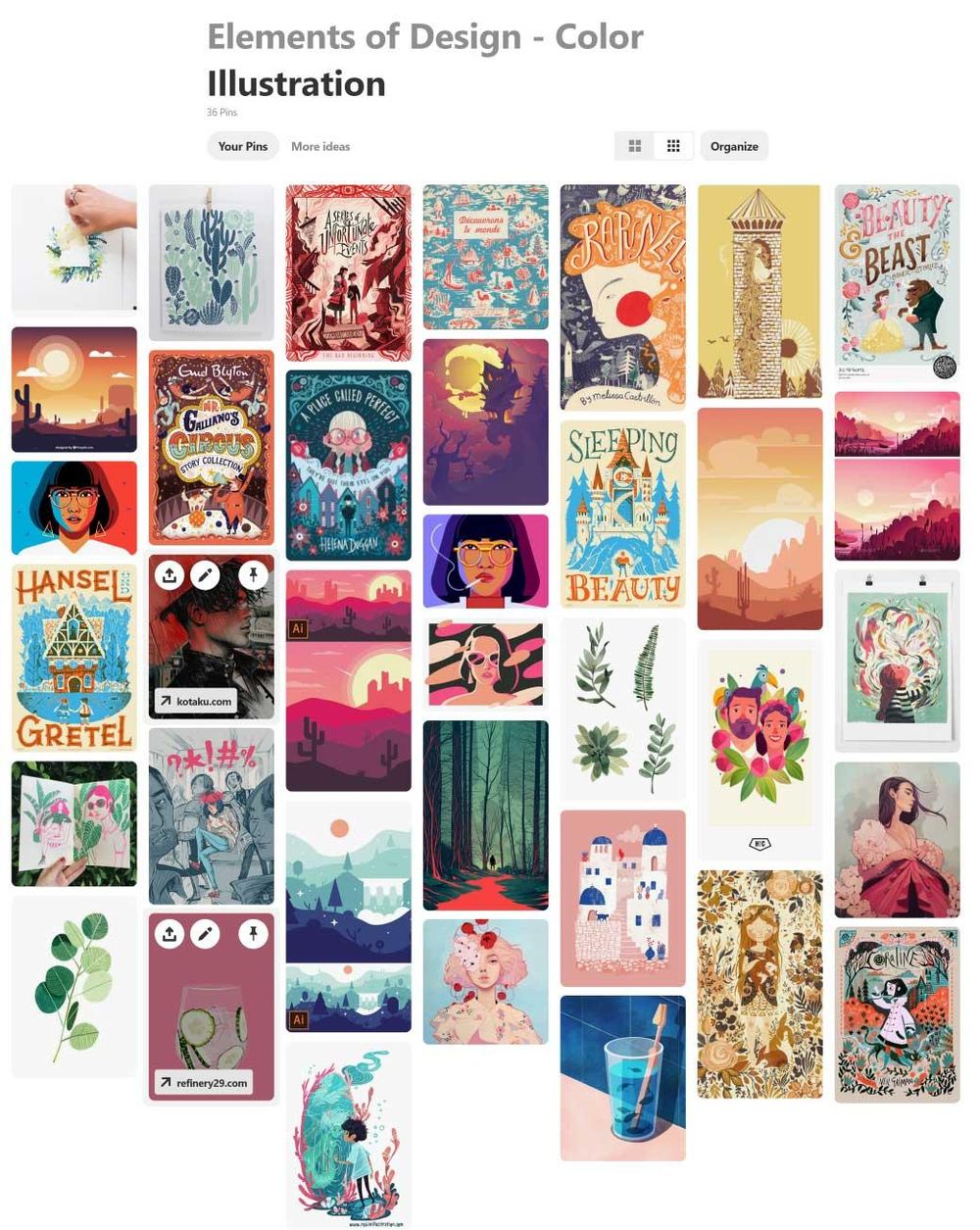 Elements and Principles of Design - image 2 - student project