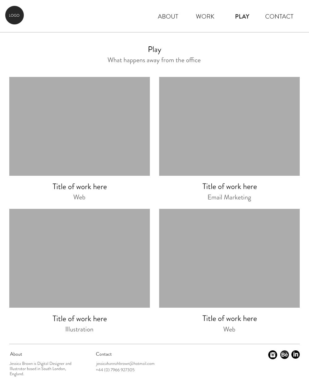 Portfolio Website - image 4 - student project