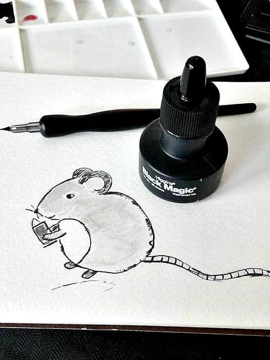 Mouse with a Magazine - image 1 - student project