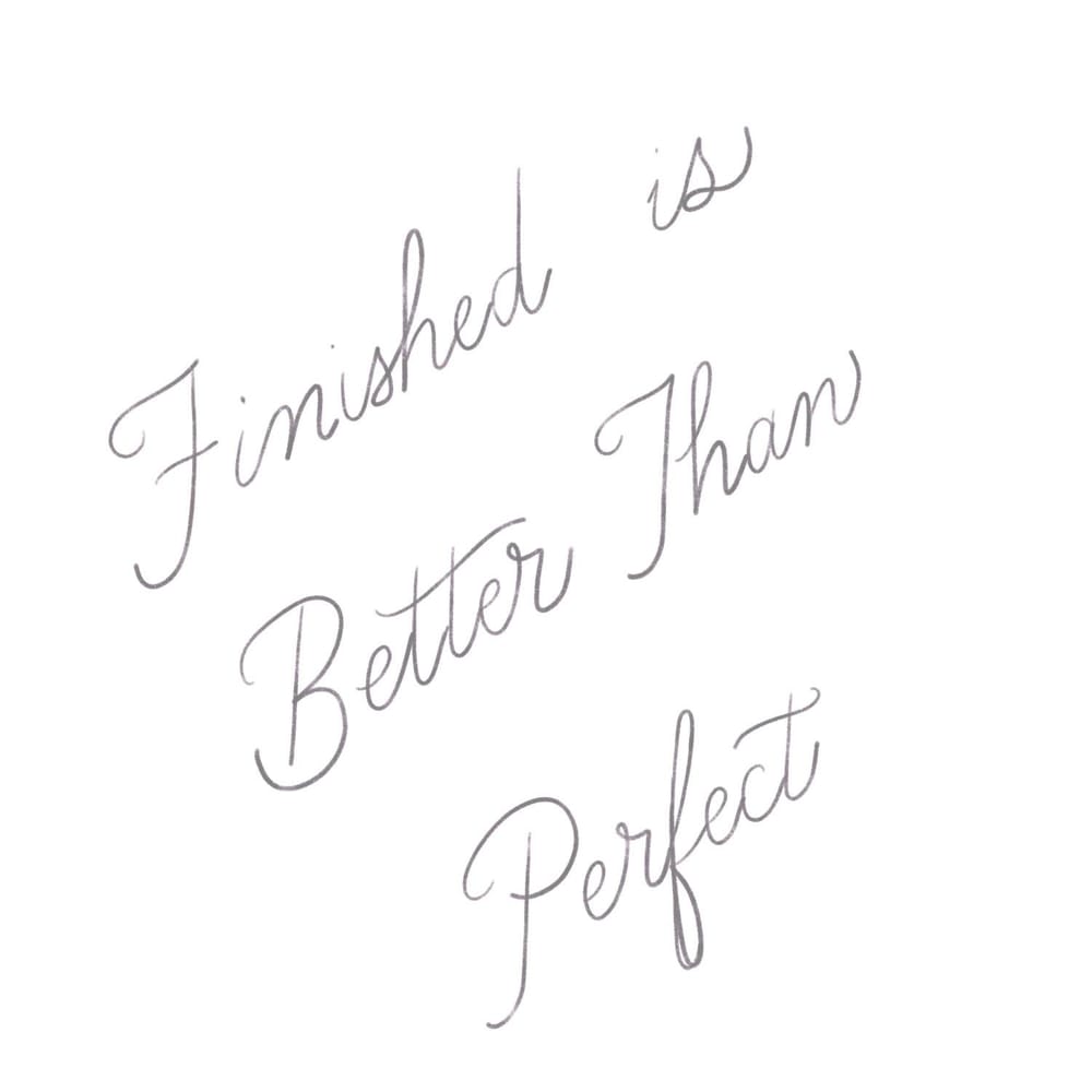 Hand Lettering Script - image 2 - student project