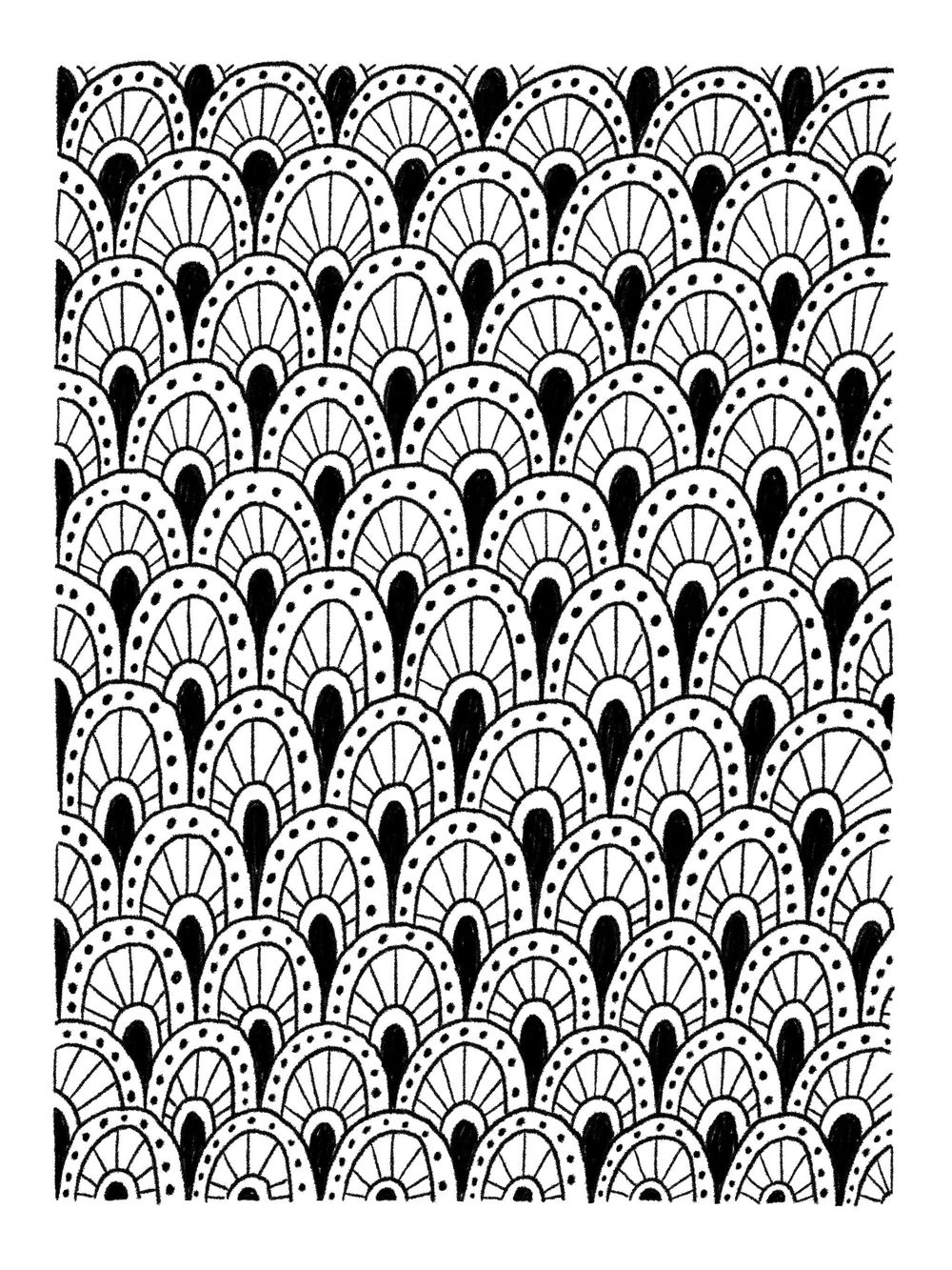14 Days of mindful drawing - image 3 - student project