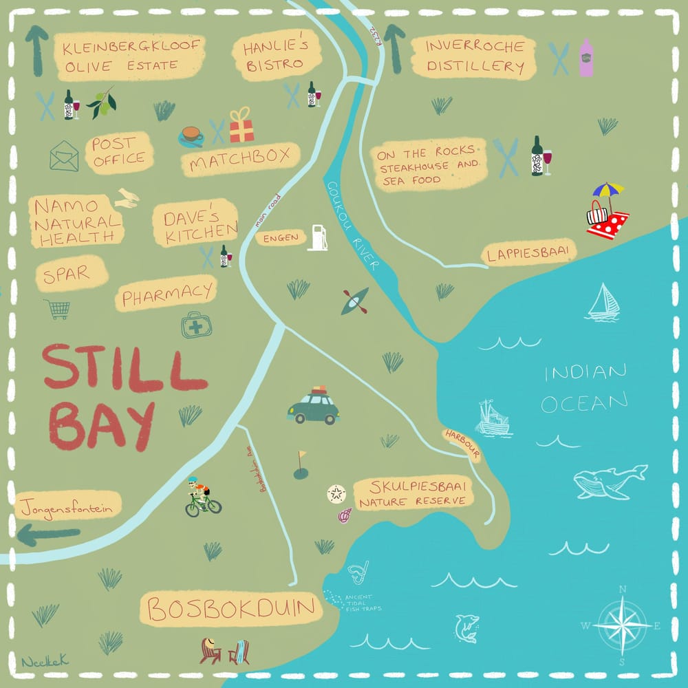 Map of Still Bay - image 2 - student project