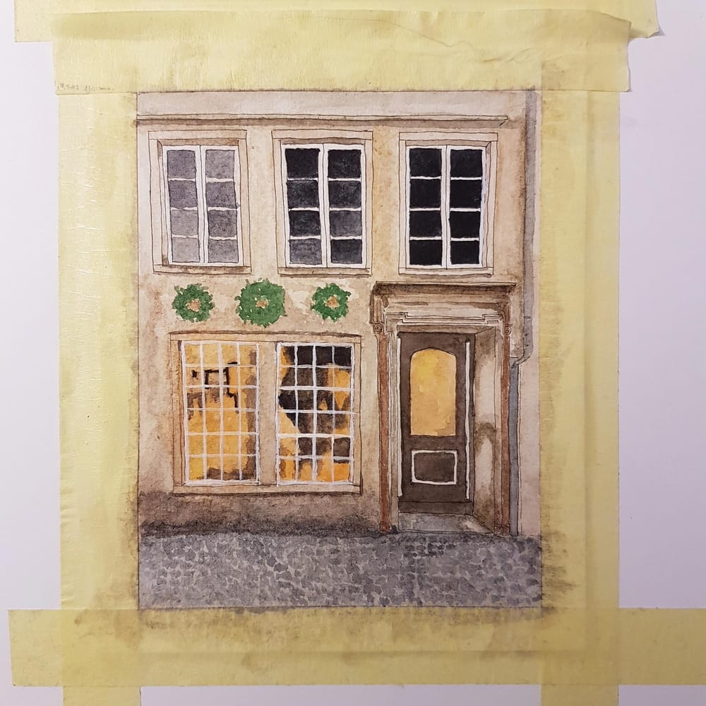 PAINTING WITH LAYERED WASHES - image 4 - student project
