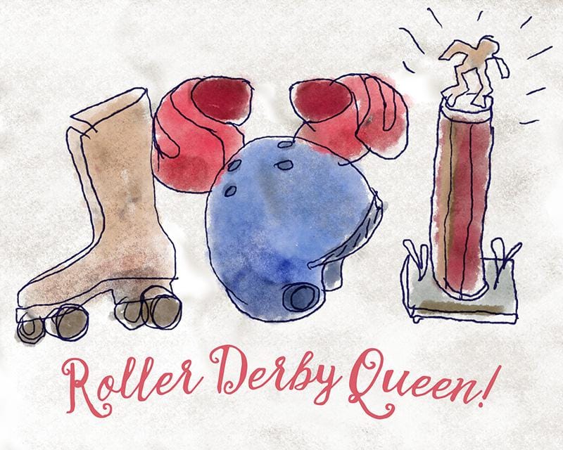 Roller Derby Queen ! Skillshare Student Project