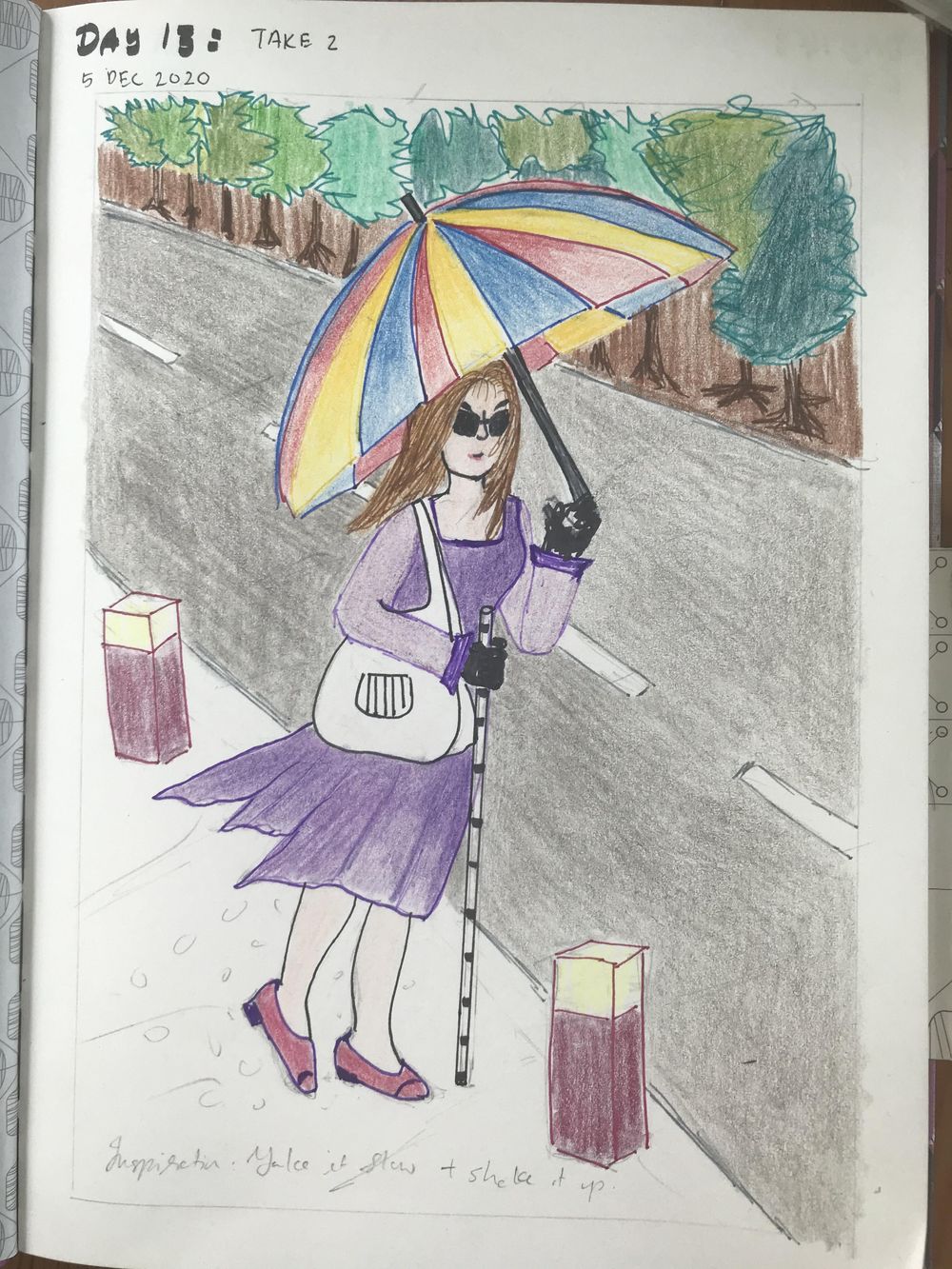 28 day drawing challenge - image 2 - student project