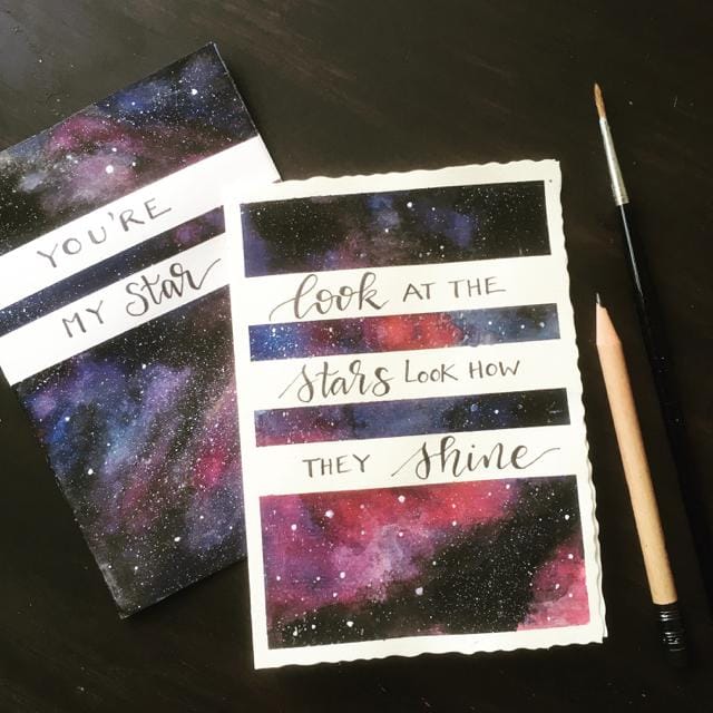 Create galaxies with a toothbrush - image 4 - student project
