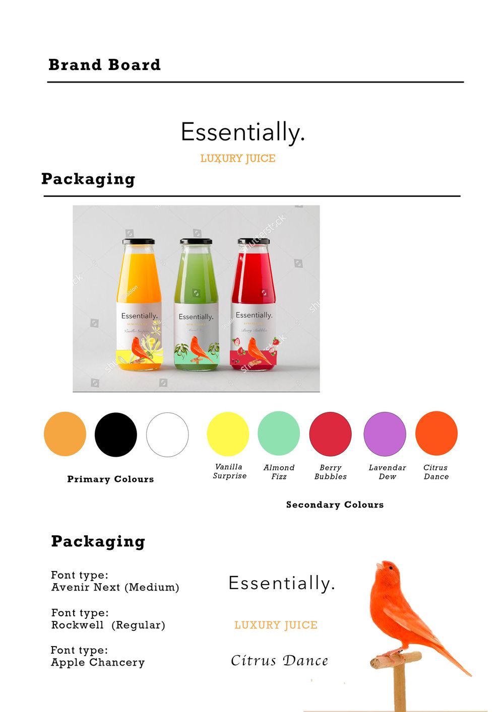 Essentially Logo Design - image 4 - student project