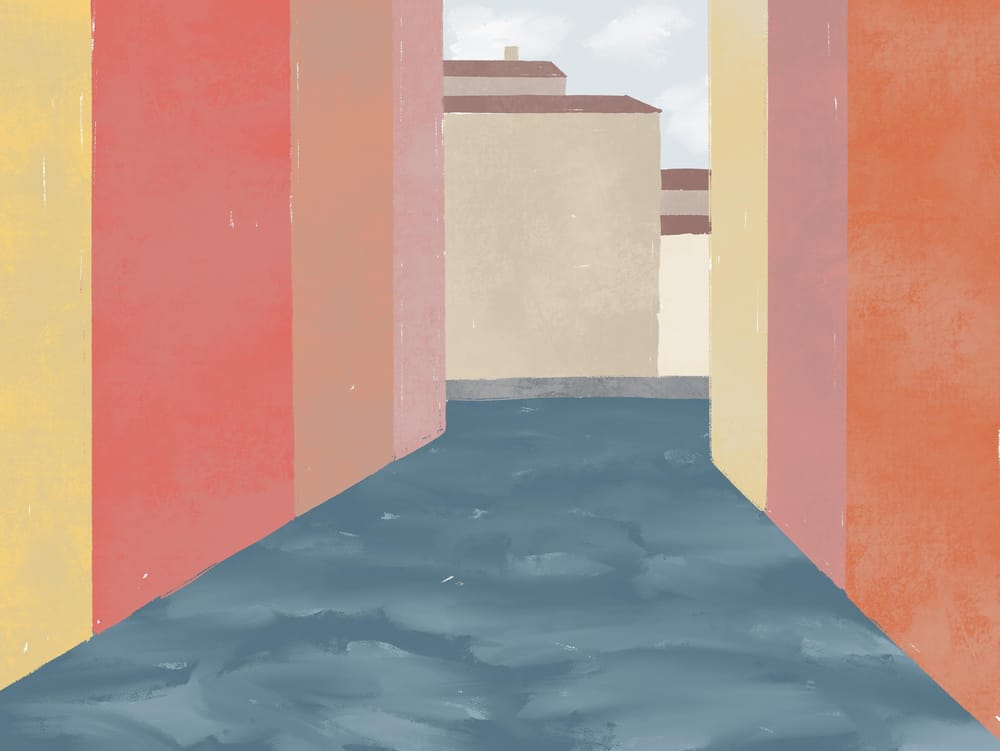 Practicing perspective illustration - image 3 - student project