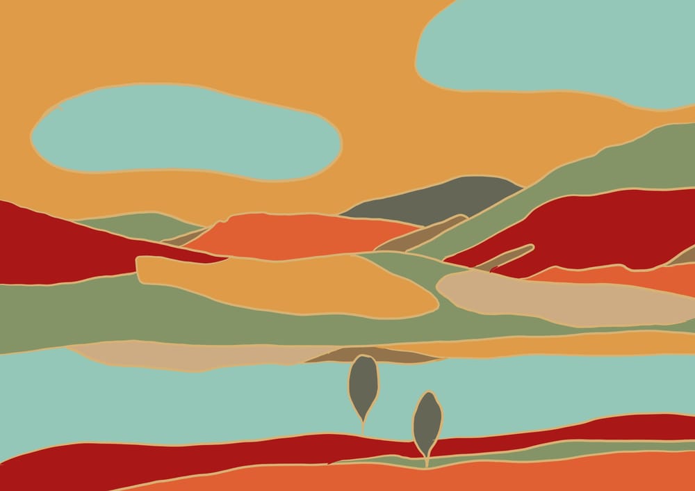 Abstract painting in Procreate - image 5 - student project