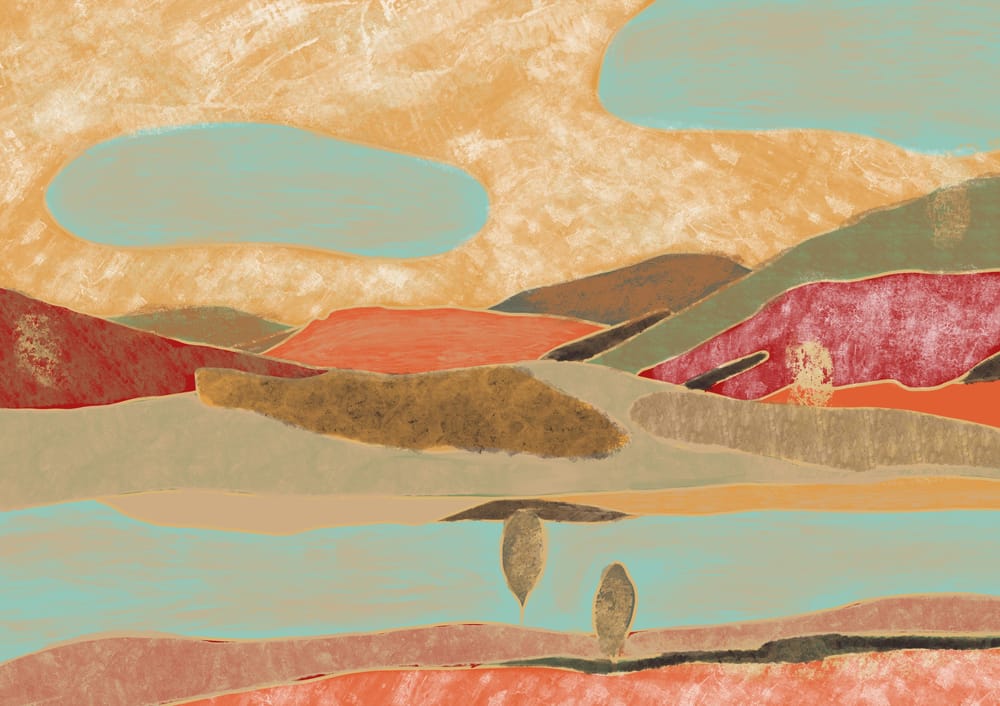 Abstract painting in Procreate - image 6 - student project