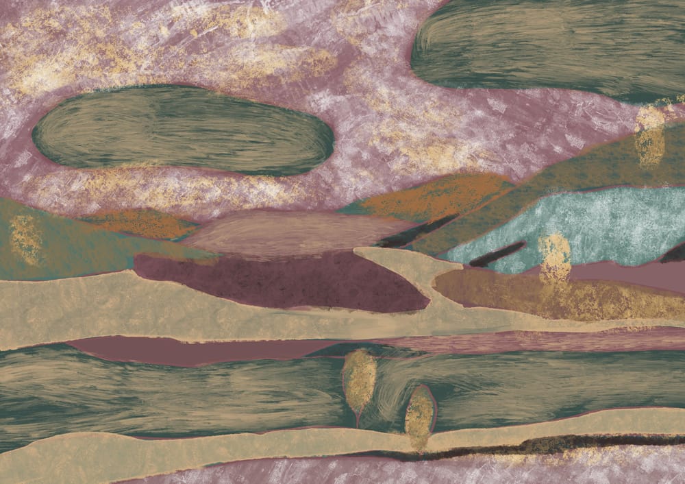 Abstract painting in Procreate - image 7 - student project