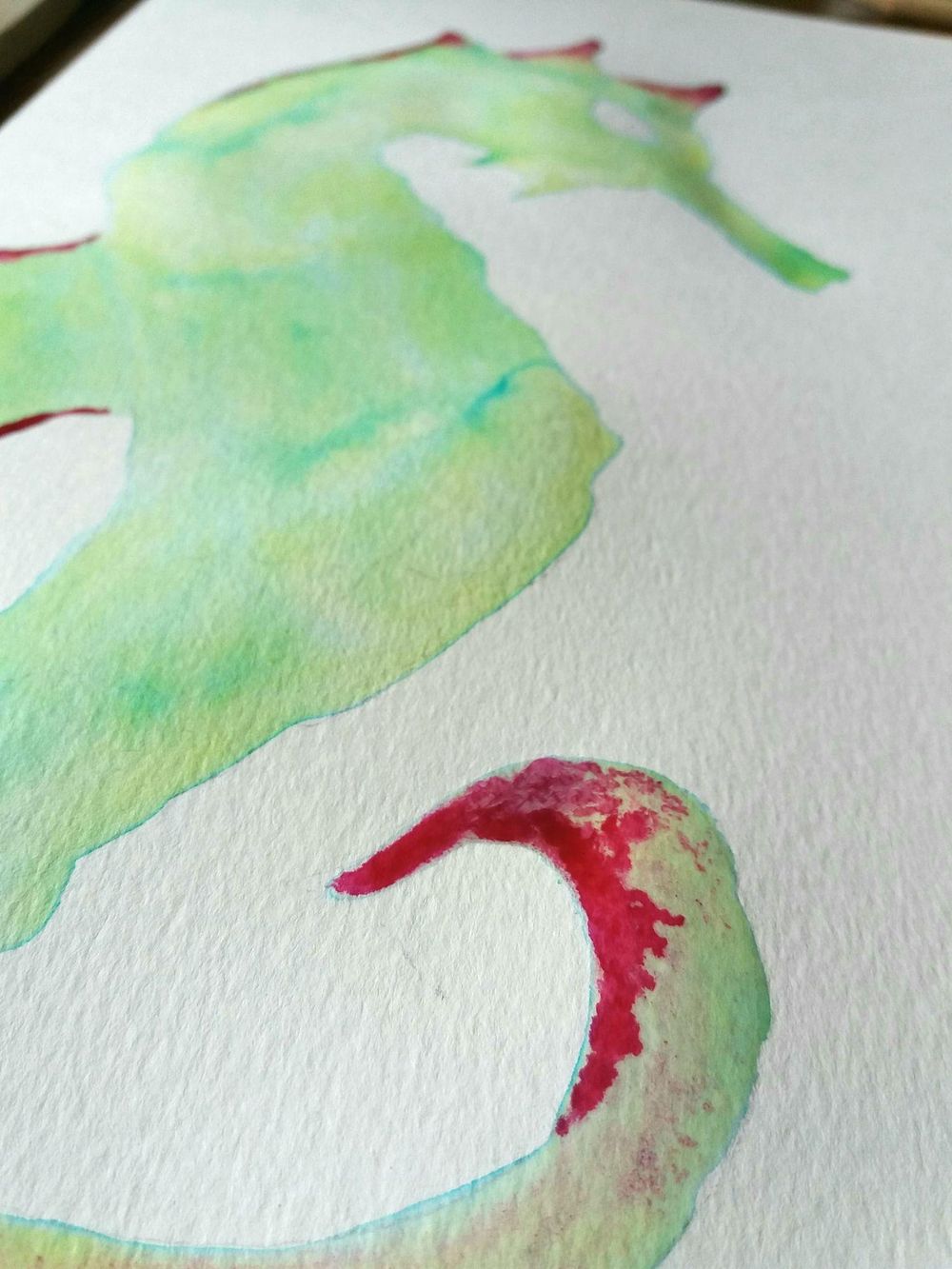 INKy Sea Horses - image 2 - student project