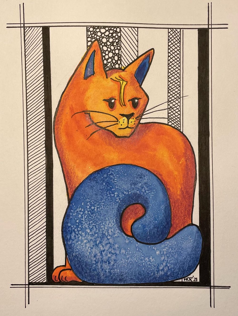 Stylistic, stylish cat. | Skillshare Student Project