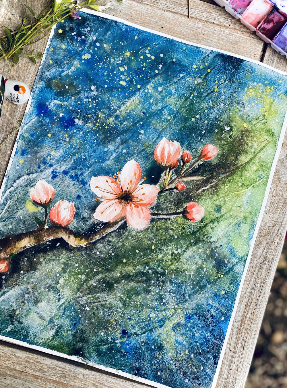 Cherry blossoms projects 1 & 2 - image 2 - student project