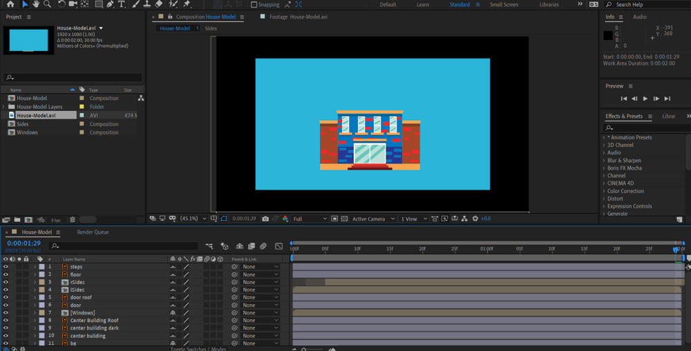 Animated House - image 2 - student project