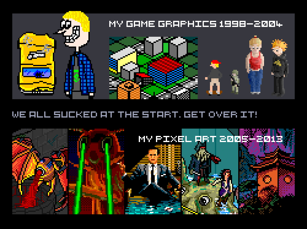 No Bullshit Pixel Art Tutorial — Marketing Strategy for Retronator - image 12 - student project
