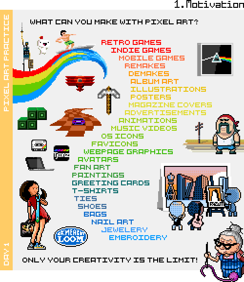 No Bullshit Pixel Art Tutorial — Marketing Strategy for Retronator - image 5 - student project