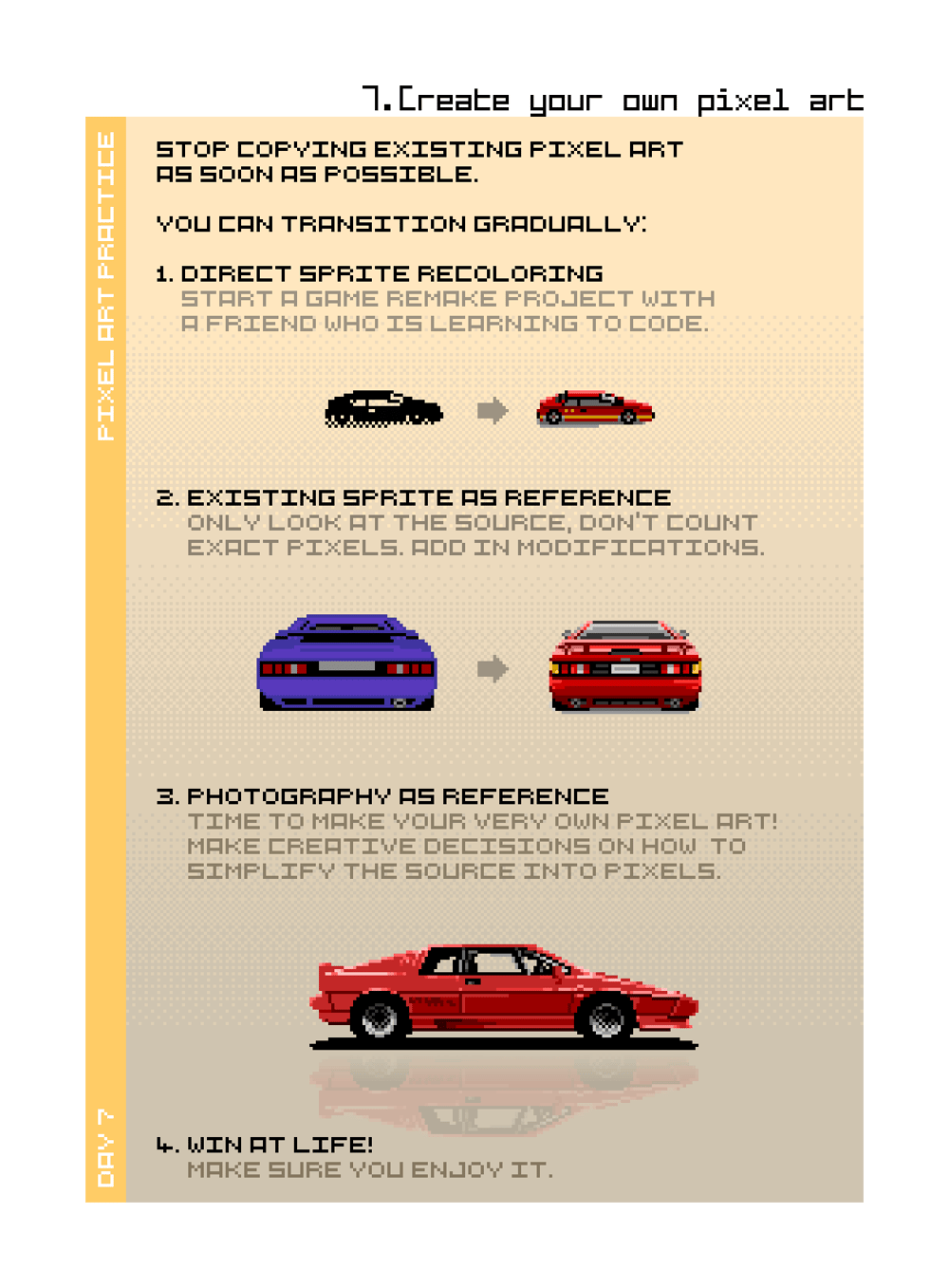 No Bullshit Pixel Art Tutorial — Marketing Strategy for Retronator - image 11 - student project