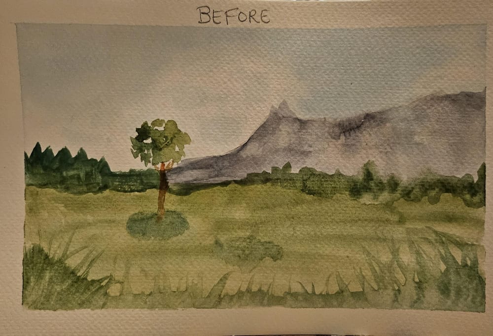 Loose Landscape -Before vs. After - image 1 - student project