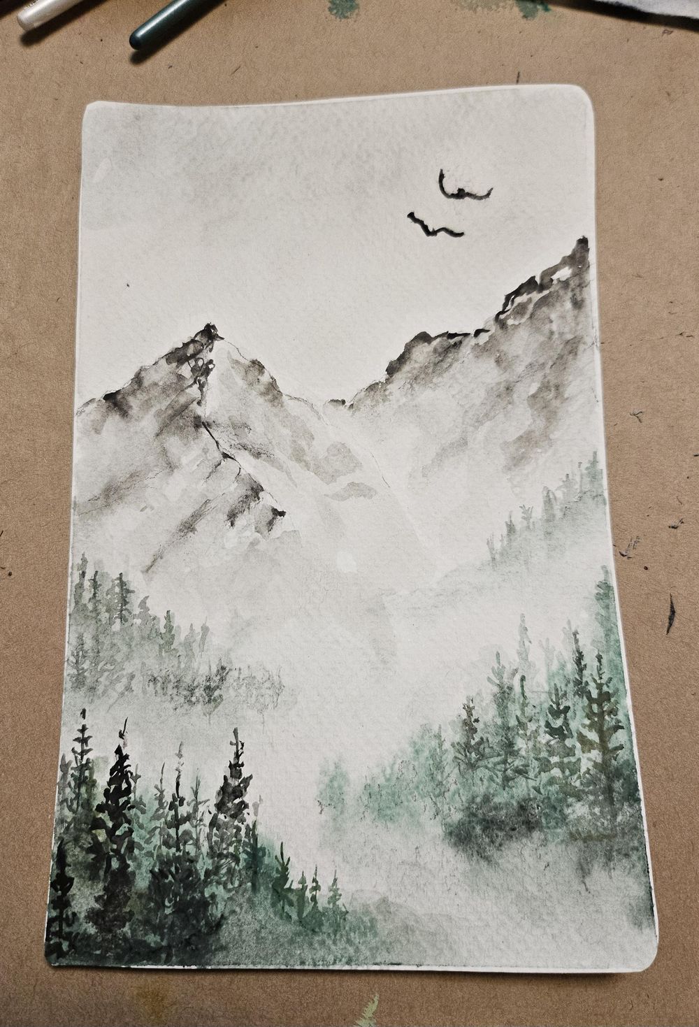 Misty Mountain - image 1 - student project