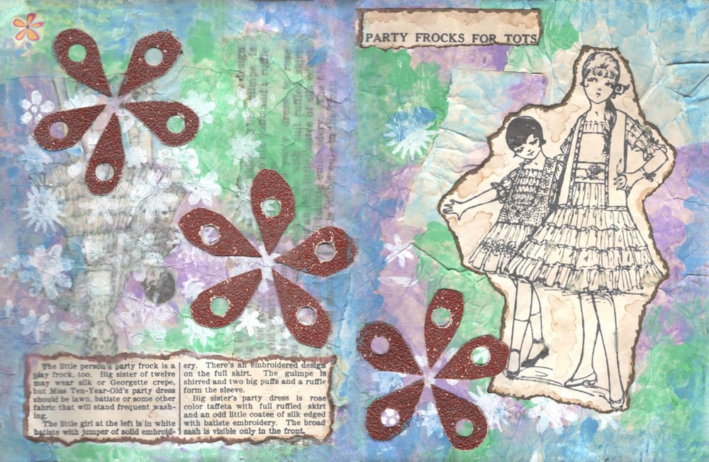 Vintage mixed media - image 1 - student project