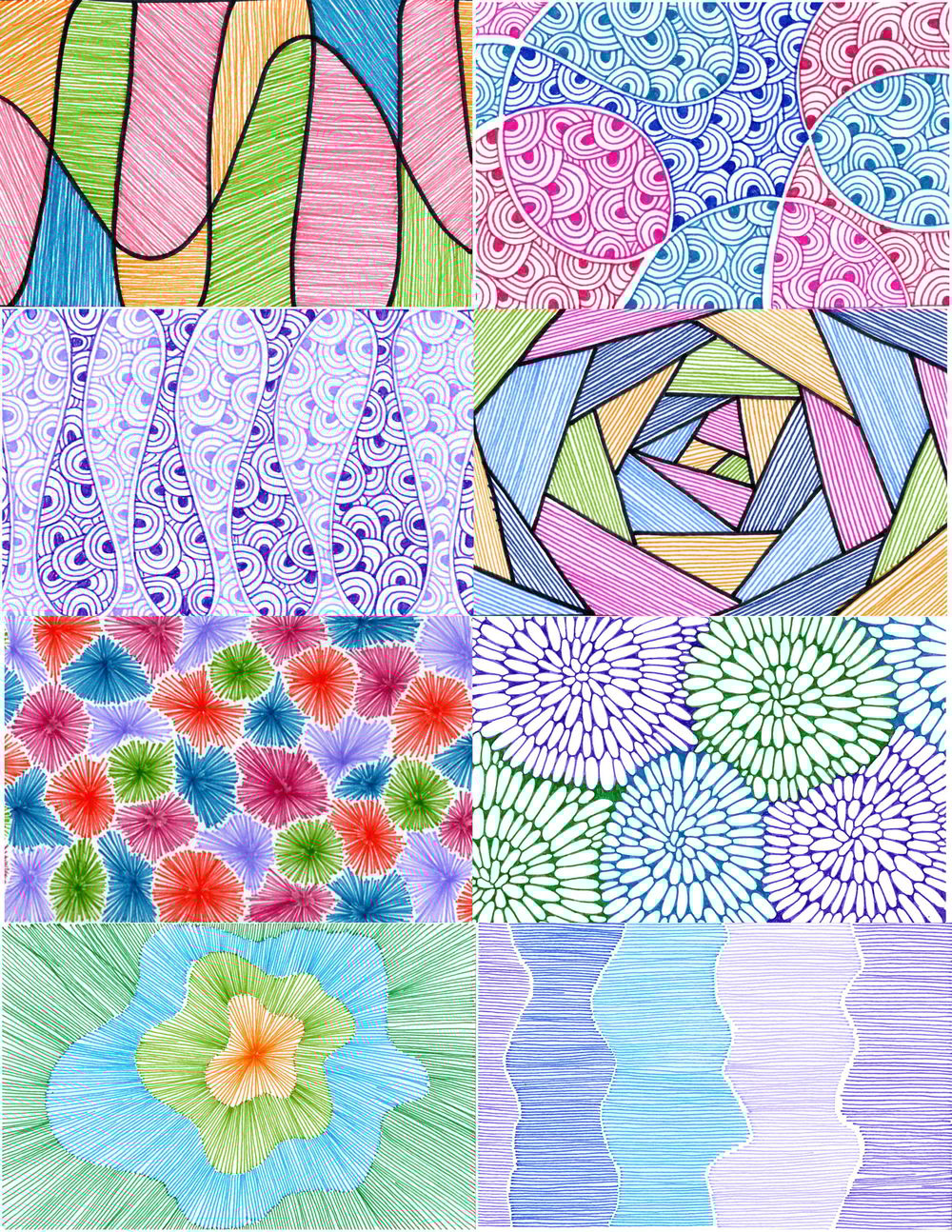 meditative doodles - image 1 - student project