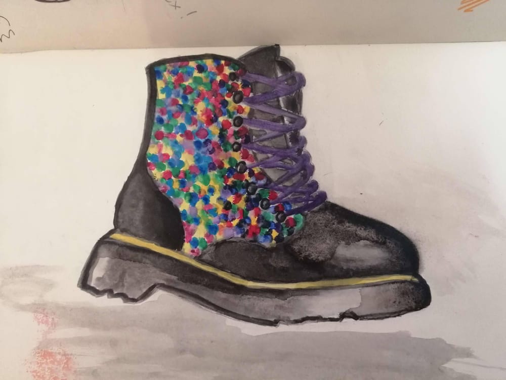 Iconic Dr Martens shoe. - image 4 - student project