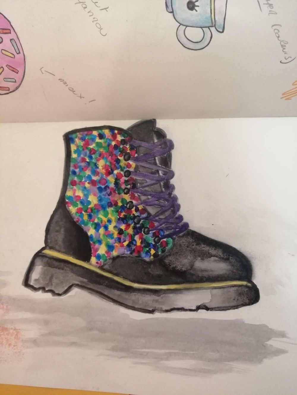 Iconic Dr Martens shoe. - image 2 - student project