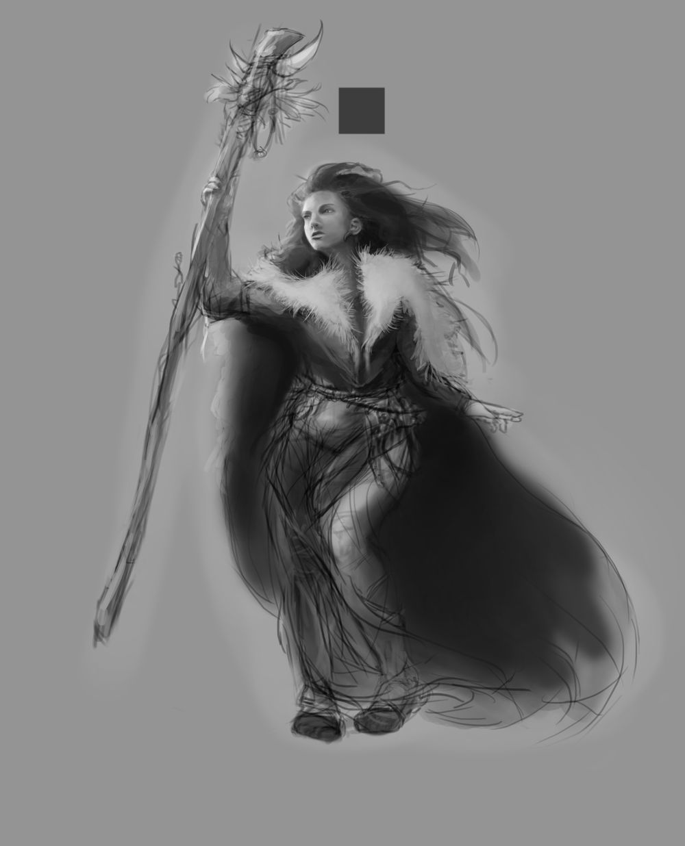 Female Druid - image 4 - student project