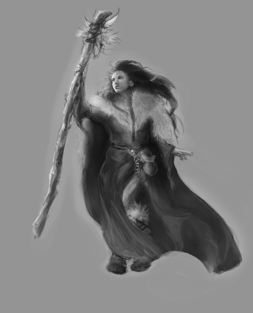 Female Druid - image 5 - student project