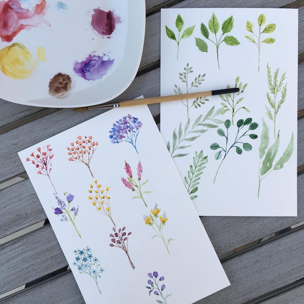 flower references Skillshare Student Project