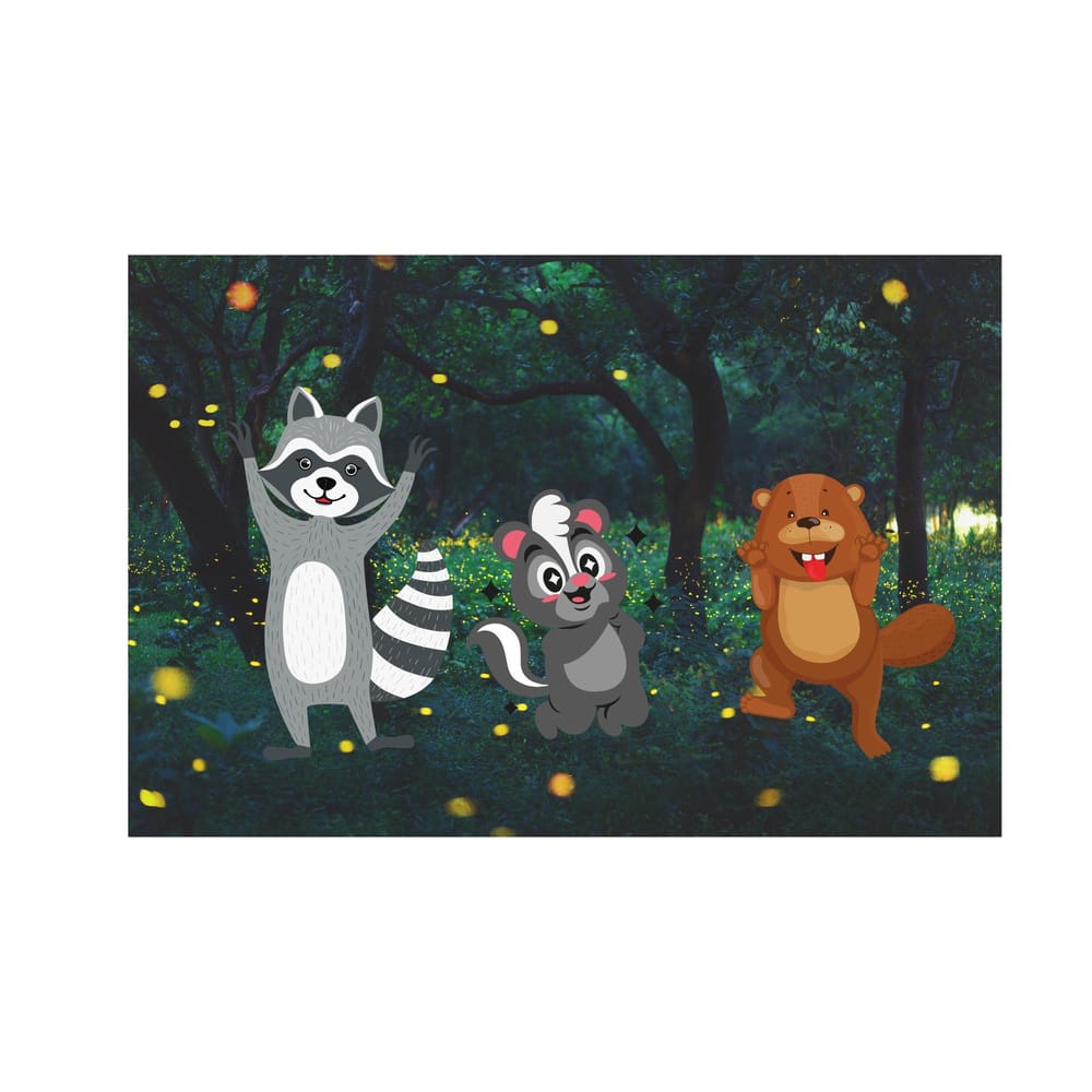 Little Raccoon Walks Under the Moon - image 6 - student project