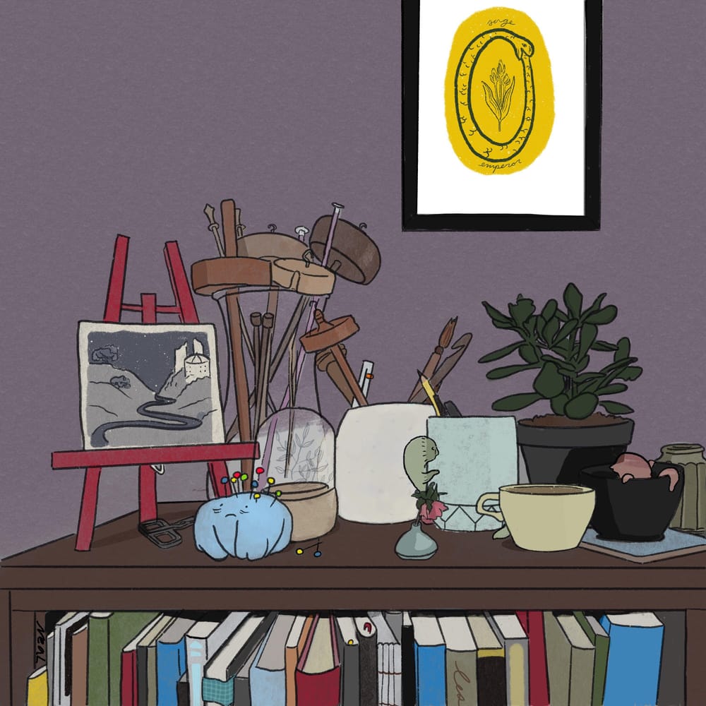 Bookcase Friends - image 2 - student project